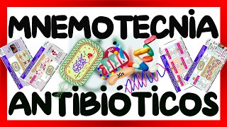 ANTIBIÓTICOS MECANISMO DE ACCIÓN  MNEMOTECNIA ANTIBIÓTICOS  GuiaMed [upl. by Ayanad]