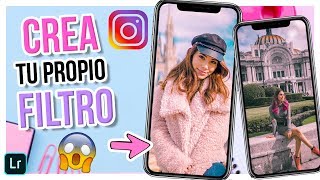 COMO CREAR TU PROPIO FILTRO PARA FOTOS DE INSTAGRAM ♥ Jimena Aguilar [upl. by Anigue]