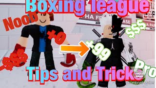 beginner Tips And Tricks Boxing League [upl. by Madalena]