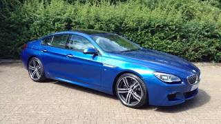 Review of New 2017 BMW 6 Series Gran Coupe 640d M Sport M Sport Plus Pack [upl. by Analli]