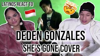 Latinos react FOR THE FIRST TIME to Shes Gone Steelheart Cover Deden Gonzales REACTIONREVIEW 🤯 [upl. by Bogusz520]