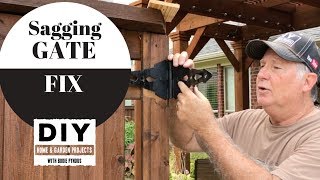 DIY Gate Repair Simple Steps To Fix A Dragging Gate [upl. by Dodds]