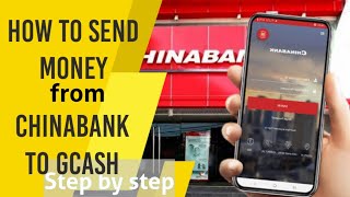 How to send money from Chinabank app to Gcash [upl. by Sewellyn]