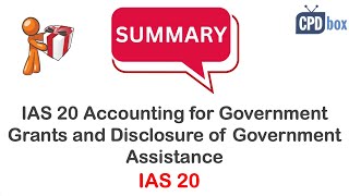 How to Account for Government Grants IAS 20  applies in 2025 [upl. by Suisyola]