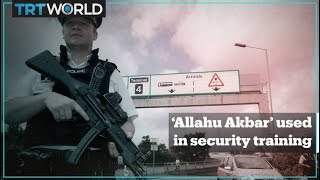 UK security company wrote ‘Allahu Akbar’ on fake bomb during training [upl. by Linsk]