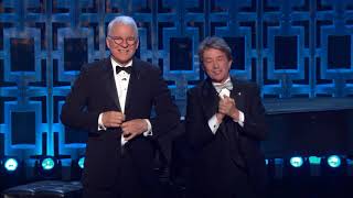 Martin Short and Steve Martin  David Letterman Mark Twain Award [upl. by Lehcor]