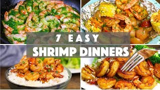 7 Easy Shrimp Dinner Ideas [upl. by Kamal383]