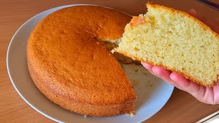 Gâteau au yaourt en 1 minute  Bon et moelleux Recette facile et rapide [upl. by Meara]