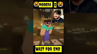 NOOBDA G 😭shorts minecraft yessmartypiehimlands [upl. by Tinya]