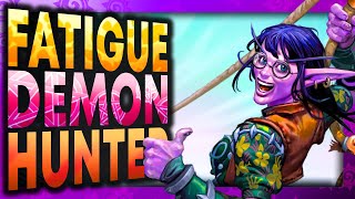 🕹️ Hearthstone  Wild  Fatigue Demon Hunter Stream  Perils in Paradise [upl. by Laon]