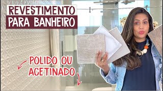 Qual é o melhor piso para banheiro Larissa Reis Arquitetura [upl. by Deehan301]