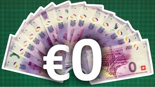 Zero Euro Banknotes  Germany Italy amp Beyond [upl. by Ecerahc]