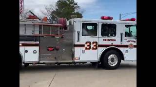 Kentland Engine 331 responding [upl. by Ashatan840]