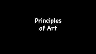 Principles of Art [upl. by Atis]