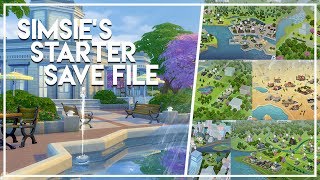 I REMADE EVERY WORLD  The Sims 4 Save File Download [upl. by Artined941]