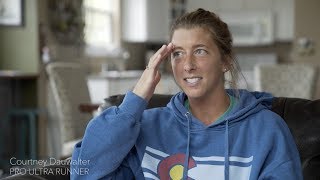 Courtney Dauwalter Ultra Runner  Talks First Hallucinations in Ultra Race [upl. by Margarethe]