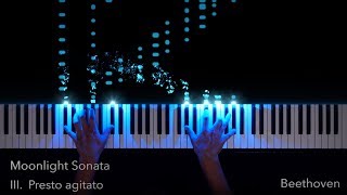 Moonlight Sonata  III Presto Agitato [upl. by Idnahs243]