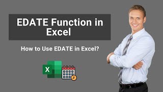 EDATE Function in Excel  Formula  How to Use EDATE in Excel [upl. by Mazlack]