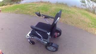 Extended Overview of The Eagle Folding Power Wheelchair [upl. by Eimorej]