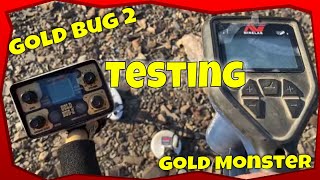 Gold Bug 2 Testing Comparing it to the Gold Monster 1000 [upl. by Ihn208]