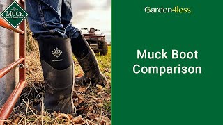 Muck Boot Comparison  Which Is Best [upl. by Norma]