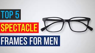 Top 5 Best Boys Spectacle Frames  Mens Glasses Frames [upl. by Lebasiairam310]