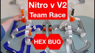 HexBug Nano NITROs vs Nano V2s in Race Challenge [upl. by Ferwerda754]