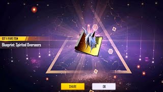 How To Get Spirited Overseers Blueprints amp Stones From New Incubator  Free Fire Rare Items Trick [upl. by Lyrej]