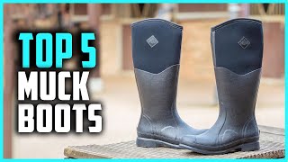 Best Muck Boots 2024  Top 5 Muck Boots for Hunting [upl. by Lertsek]