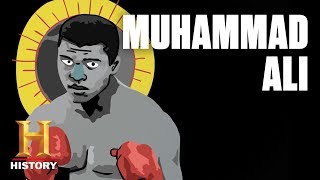 Drawn History The Story of Muhammad Ali  History [upl. by Elah]