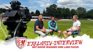 EXKLUSIVINTERVIEW  David Wagner und Lars Fuchs vor dem Saisonstart [upl. by Nefen819]