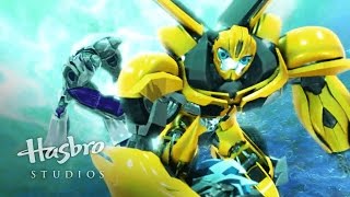 Transformers Robots in Disguise  Meet Bumblebee  Transformers Official [upl. by Swetiana974]