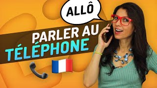 Comment parler au téléphone en français 📞😀 [upl. by Ahtreb]