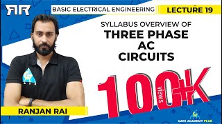 Basic Electrical Engineering  Module 3  Syllabus Overview of Three Phase AC Circuits Lecture 19 [upl. by Inajna]