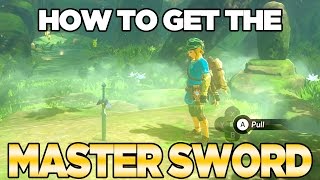 Zelda Breath Of The Wild  Upgraded Master Sword At Max Power Gameplay [upl. by Jaynes]