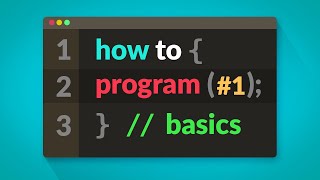 How to Program in C  BASICS E01 [upl. by Slack]