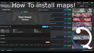 How to install maps in Quaver Simple and easy [upl. by Lekram]