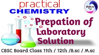 Preparation of laboratory solution  how to Preparation of laboratory reagent [upl. by Gaiser809]