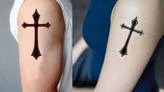 How To Draw Celtic Cross Tattoo Designs Jesus cross [upl. by Neerbas]