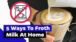 How To Froth Milk At Home Best Milk Frothers Review [upl. by Scornik]