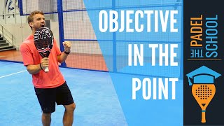 How to win a padel point Padel Tactics [upl. by Nolek573]