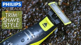 A HYBRID TRIMMING amp SHAVING SOLUTION BY PHILIPS  OneBlade [upl. by Xela]