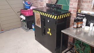 DIY home made powder coating oven [upl. by Eldorado]