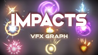 Unity VFX Graph  Hits and Impact Effects Tutorial [upl. by Joiner50]