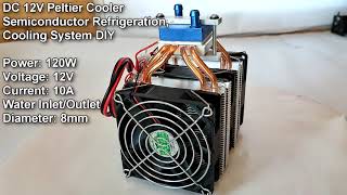 How to Build A WaterCooled Peltier Device or Thermoelectric Cooler [upl. by Tobe]