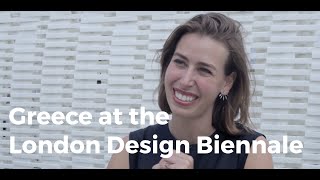 Nassia Inglessis of Studio INI Designer of ΑΝΥΠΑΚΟΗ Disobedience at London Design Biennale 2018 [upl. by Callahan]