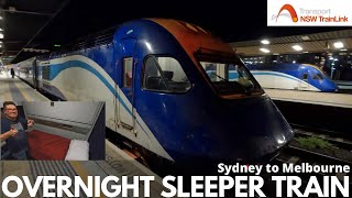 Sydney to Melbourne overnight by Sleeper Train  FIRST CLASS XPT [upl. by Petua55]