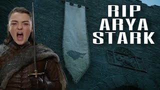 Arya Starks Death Foreshadowed  Game of Thrones End Game Theory [upl. by Merta44]