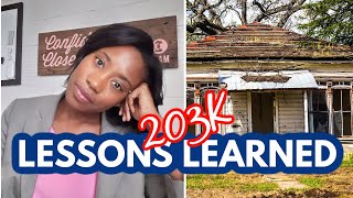 FIXER UPPPER  FHA 203K Rehab Loan  LESSONS LEARNED [upl. by Ennyletak180]