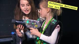 Lasertag zum Kindergeburstag mit LaserZone [upl. by Sucramraj]